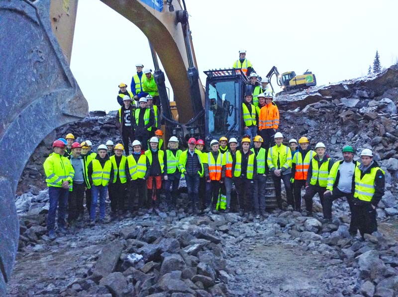 Fauske VGS SmartDok Gravemaskin
