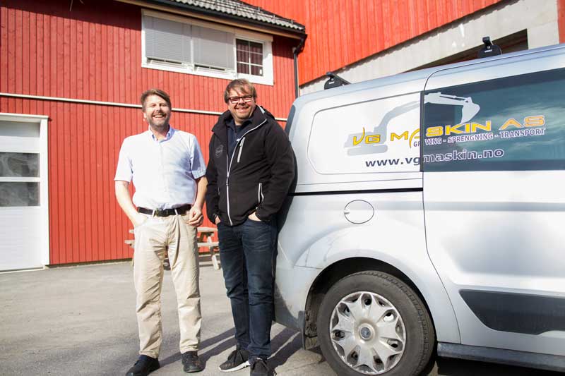 VG Maskin bruker SmartDok fornøyde