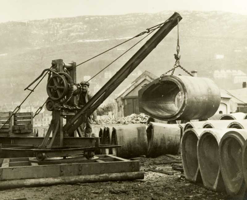 Bergen Bydrift wire maskiner