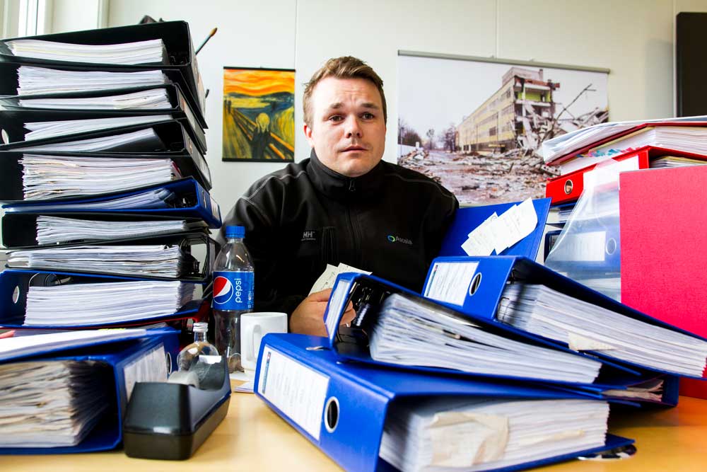 Når du drukner i papir. Ta i bruk SmartDok