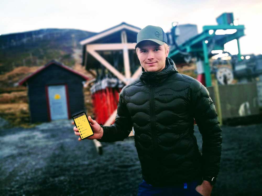 Når driftsleder Jesper Kræmer Kufaas åpner alpinanlegget for sesongen er det med god samvittighet om at sikkerheten i anlegget er godt tatt vare på.